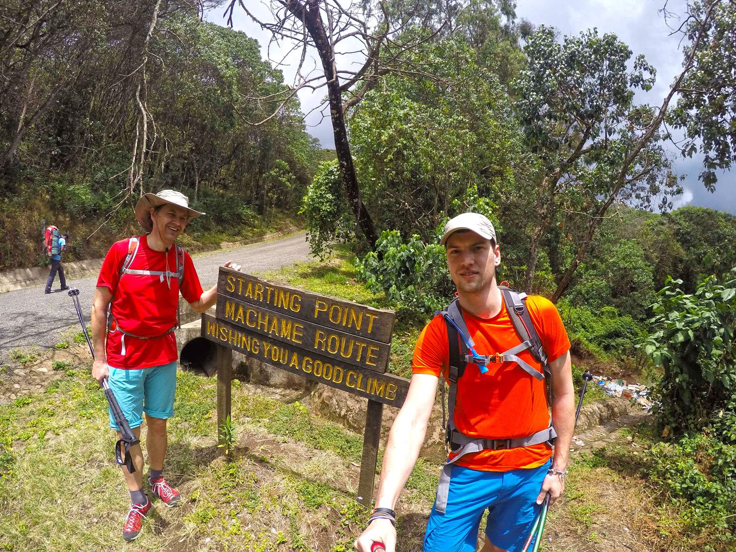 Starting point Machame route