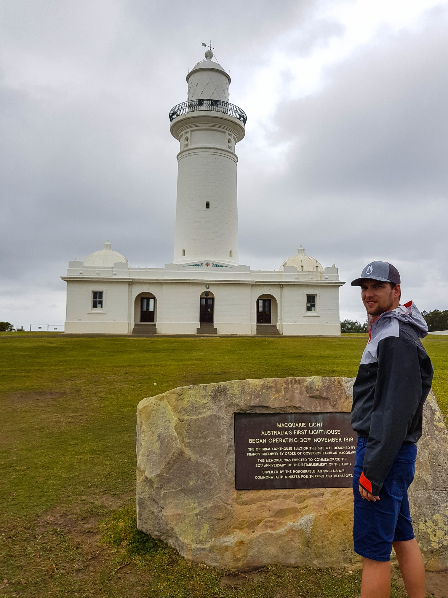 Macquaire Lighthouse the oldest lighthouse in Australia