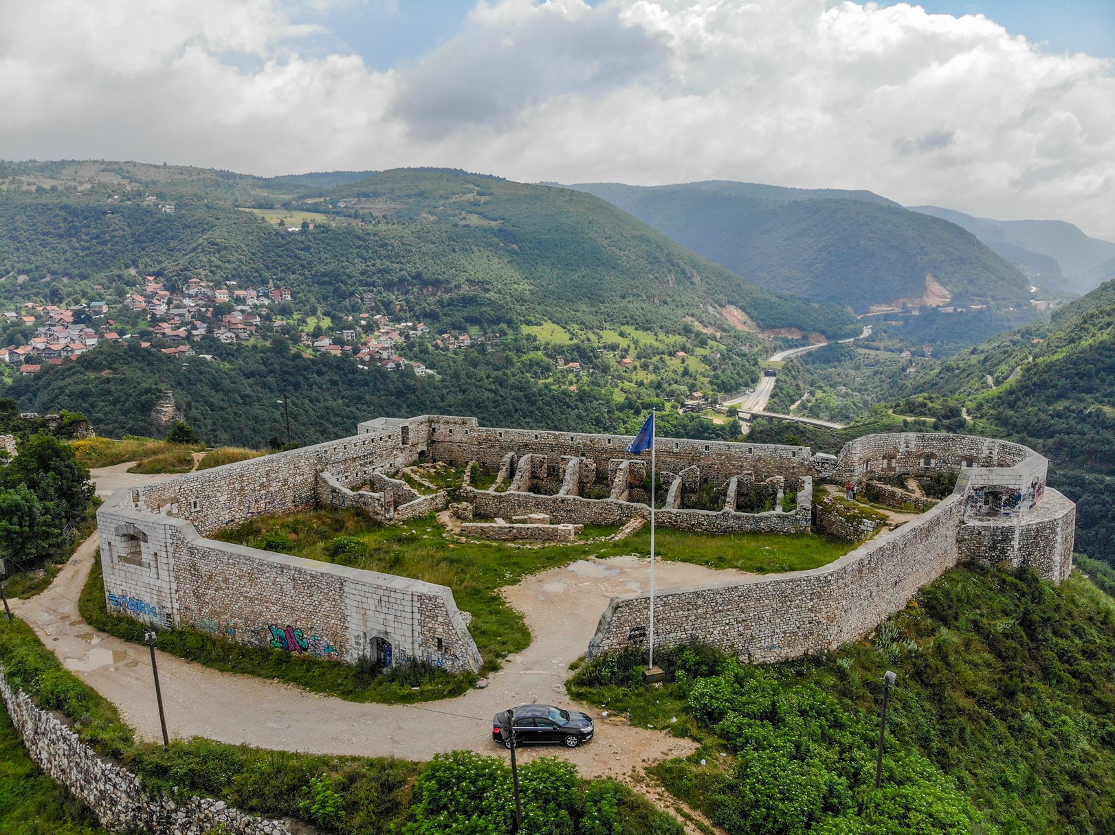 White Fortress in Sarajevo